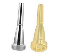 UKCOCO 2pcs Trumpet Mouthpiece Lightweight Copper Horn Replacement Parts for Students and Professionals Producing Sound Quality for Travel and Practice