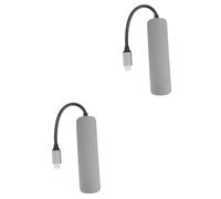 UKCOCO 2pcs Usb Hub Adapter Usb-c Expansion Dock High-speed Data Transfer for Laptops and Devices for Enhanced Connectivity