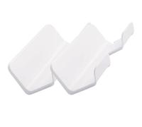 UKCOCO 2pcs Wall Mounted Hair Dryer Holder Rack with Storage for Bathroom Hair Tool Organization, Space-saving Blow Dryer Stand Suitable for Home and Salon Use