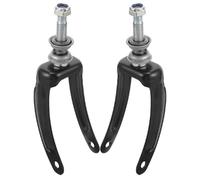 UKCOCO 2pcs Wheelchair Front Wheel Fork Bracket Replacement Metal Bearing for Wheelchair Parts Random Color