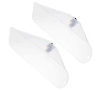 UKCOCO 2Pcs Windproof Spraying Nozzle with Shield Durable Atomizing Nozzle for Agriculture and Horticulture Easy Connection for Outdoor Use