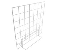 UKCOCO 2pcs Wire Grid Tabletop Display Stand, Iron Desktop Photo Holder with Easy Assembly, Portable Sturdy Grid Structure for Home and Market Stall Use