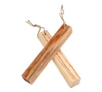 UKCOCO 2pcs Wood Fire Starter Sticks Outdoor Fire Starter Tool for Camping Survival Bushcraft Emergency Supplies Easy Ignition in Various Weather for Grilling Cooking and Hiking