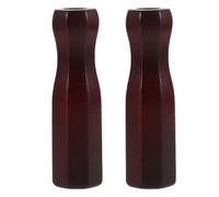 UKCOCO 2pcs Wooden Foosball Table Replacement Handle with Octagonal Shape and Comfortable Grip, Easy Assembly Football Table Accessory for Game Room and Indoor Game Use