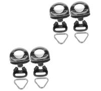 UKCOCO 2sets Camera Clip Split Ring Triangle Split Hook Wrist Strap Fixing Screw for Camera Waist Belt and Shoulder Strap