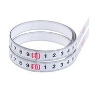 UKCOCO 2sets Self Adhesive Steel Miter Track Tape Measure Metric Scale Ruler for Woodworking Workbench and Tables Colorful Design Accurate Measurements 2pcs*2