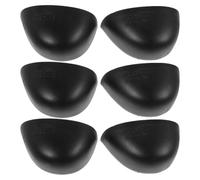 UKCOCO 3 Pairs Steel Toe Caps Shoe Accessories Protective Toe Guards for Work Shoes Anti-smash Puncture Resistant Universal Size