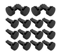 UKCOCO 30 Pcs Black round Car Air Freshener Clips with Metal and Plastic Material Compatible with Most Car Air Vents Secure Fit Aromatherapy Diffuser Clips