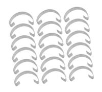 UKCOCO 30-Piece Anti-Slip Steel Clips for Chicken Cages Thickened Door Hooks Suitable for PET and Bird Cage Use Sturdy Spring Latch Assembly