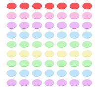 UKCOCO 300pcs Colored Bingo Chips Plastic Counting Game Chips Gambling Tokens for Board Games and Bingo Accessories Random Color Random Color