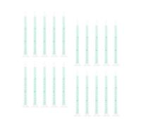 UKCOCO 30pcs Ab Glue Applicator Mixing Nozzle Tube 24-Point Static Mixer for Epoxy Resin Filling and Adhesive Dispensing in Industrial Bonding Applications