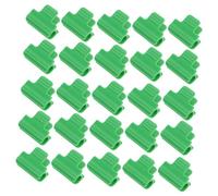 UKCOCO 30pcs Greenhouse Fixing Clips Plastic Garden Clamp for Hoops Grow Tunnel Secure Grip for Plastic Film and Sunshade Net Versatile Garden Clips for Plant Protection