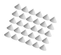 UKCOCO 30Pcs High Temperature Reusable Kiln Cone Pottery Support Nails Aluminum Oxide Ceramic Kiln Tools for Glaze Firing Refractory Nails for Pottery Artists