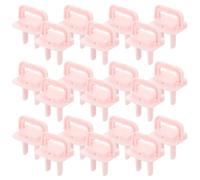 UKCOCO 30pcs Pink Outlet Safety Covers for Power Outlets, Easy to Install Electrical Socket Protectors Made of Sturdy Pp Material, Cute Design for Preventing Electrical Accidents,