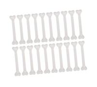 UKCOCO 30pcs Simulated Halloween Bone Props Realistic Plastic Bones for Halloween Party Lightweight and Sturdy Decor for Themed Events for Costume Accessories and Family Fun