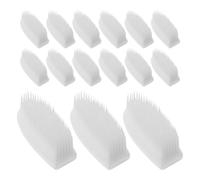 UKCOCO 30pcs Soft Silicone Toothbrush Heads Replacement, Nano Soft Bristle Gum Care Brush Heads for Adults, and Pregnant Women, Manual Toothbrush Refills for Daily Oral Hygiene