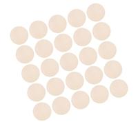 UKCOCO 36pcs Round Wooden Slices 7.5cm DIY Unfinished Wood Chips Blank Wood Pieces for Crafting Garden Signs Rustic Farmhouse Decorations