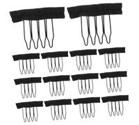 UKCOCO 3Bags Wig Hair Clips with Combs Durable Wig Accessory Tools for Securing Hairpiece Caps Innovative Grip Design for All Hair Types Easy to Use for Wig Making and Styling