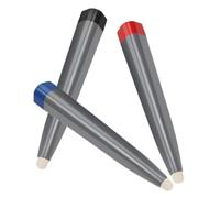 UKCOCO 3pcs Capacitive Stylus Pens for Touch Screens, Portable Precision Screen Writing Pen Set for Teachers and Students, Black Red Blue Colors, Compatible Interactive Whiteboards and Tablets