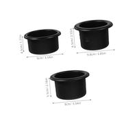UKCOCO 3pcs Car Cup Holder Drink Holder for Rv Campervan Golf Cart Vehicles Stable Support Firm Grip Prevents Tipping Fits Multiple Cup
