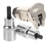 UKCOCO 3pcs Car Suspension Strut Spreader Tool with Ball Head Separator for Hydraulic Shock Absorber and Swing Arm Removal, Automotive Mechanic Tool Set for Steering and Suspension