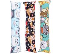 UKCOCO 3pcs Cat Catnip Cat Teething Chew Encourages Natural Instinct Breathable Lint Material Lovely Shaped Pillow for Playing Exercise and Kittens