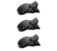 UKCOCO 3pcs Cpl Phone Lens Camera Photography Filter Phone Filter Lens Circular Polarizer
