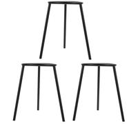 UKCOCO 3pcs Experiment Tripod Stand Lightweight Stable Iron Lab Tripod Holder Support for School Science Experiments and Biology Teaching