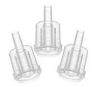 UKCOCO 3pcs Fermentation Airlock Kit with One-Way Valve for Home Brewing Wine, Beer, Mead and Pickling Jars - Sturdy Bubble Air Lock for Fermenter and Cider Making