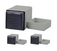 UKCOCO 3pcs Guitar Chords Stamp Set for Ukulele and Electric Guitar, Portable Rubber Ink Stamp for Chord Marking, Essential Tool for Music Lesson and Travel