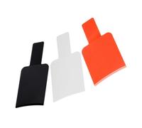 UKCOCO 3pcs Hair Dying Coloring Paddle Set Hair Dyeing Board Plastic Stable to Grasp Suitable for Salon and Self-service Hairdressing Use