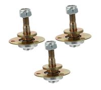 UKCOCO 3pcs Iron Plated Rocking Chair Bearings Durable Mechanical Furniture Hardware for Rocking Chair Repair and Replacement Multipurpose