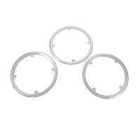 UKCOCO 3pcs Mountain Bike Chain Protector Durable Crankset Cover with Teeth Impact Resistant Guard for Chainring Easy Installation for Offroad Cycling Secure Chain Protection