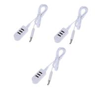 UKCOCO 3pcs Multi-function Hub Charger and Extension Line Multi-port Hub for Laptop for Home Office Setup