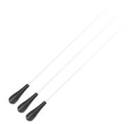 UKCOCO 3pcs Music Conducting Baton for Orchestra and Band with Lightweight Resin Shaft, Anti-slip Handle, and Enhanced Visibility for Outdoor Shows and Live Band Events