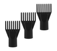 UKCOCO 3pcs Pet Hair Dryer Nozzle Attachments for Dogs and Cats Comb Diffuser for Home and Salon Use Easy to Operate for Quick Drying after Baths