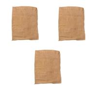 UKCOCO 3pcs Reusable Linen Woven Bags for Potato Storage and Garden Waste, Environmentally Friendly Food Storage Bags Simple Design, for Protecting Plants from Cold and Frost