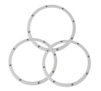 UKCOCO 3pcs Rotating Turntable Ring for Spice Display Durable and Ball Design Easy to Install for Daily Use and Home Organization