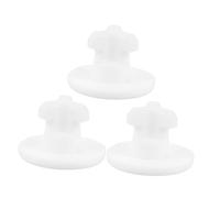 UKCOCO 3pcs Silicone Air Tight Plugs for Heated Lunch Box Leakproof Sealing Stopper for Food Container Waterproof and Easy to Clean Accessory