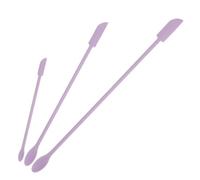 UKCOCO 3pcs Silicone Makeup Spatula Set Mini Spatula Tool for Creams Lotions and Serums Travel Friendly Easy to Clean Applicators for Efficient Beauty Product Retrieval
