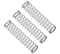 UKCOCO 3pcs Silver Metal Trumpet and Trombone Peripheral Wind Mouthpiece Tune Springs Enhanced Performance and Precision Design for Instrument Maintenance
