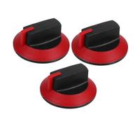 UKCOCO 3pcs Universal Oven Stove Knob Replacement Plastic Stove Knob Range Control Replacement Part Grilling Accessories Gas Cooker s