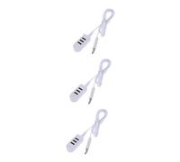 UKCOCO 3pcs Usb Multi Cable Hub Charger Multi-usb Port Expansion Hub Extension Line for Desktop Professional Chip Design