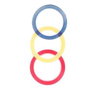 UKCOCO 3pcs Violin Fingerboard Tape Universal Violin Stickers for Beginners Color-coded (red 3mm Yellow 3mm Blue for Accurate Note Placement and Practice