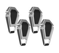 UKCOCO 4 Pcs Portable Self-adhesive Laptop Stand Feet, Mini Notebook Riser Pads for Desk Elevation and Cooling, Compatible with Laptops and Tablets, Lightweight Invisible Computer Holder