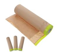 UKCOCO 4 Rolls Semi Transparent Masking Film for Stencil Making and Airbrush Graphics Multipurpose Paint Masking Paper for Automotive Furniture and Vehicle Protection