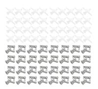 UKCOCO 400pcs Assorted Drywall Anchors Set M8x38 M8x50 Nylon Expansion Bolts with Butterfly and Aircraft Shape Plugs, Heavy Duty Wall Fixings for Plasterboard and Drywall Installation