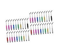 UKCOCO 40pcs Touch Pen for Tablets and Cell Phones Dust Cap for USB Port Stylus Pen for Mobile Devices for Drawing and Writing Touch Screens Random Color