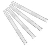 UKCOCO 4pcs 3ml Empty Nail Oil Pen Refillable Brush Tube Set for Nail Strengthener Cuticle Treatment Makeup Liquids Applicators Twist Cap Design Professional Techs and Personal Use