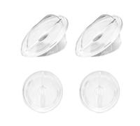 UKCOCO 4pcs Acrylic Electric Pepper Grinder Replacement Caps with Design, Easy to Clean Dust Covers for Kitchen Use, Suitable for Electric Pepper Grinders